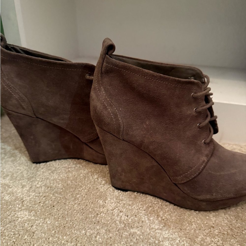 Jessica Simpson wedge booties